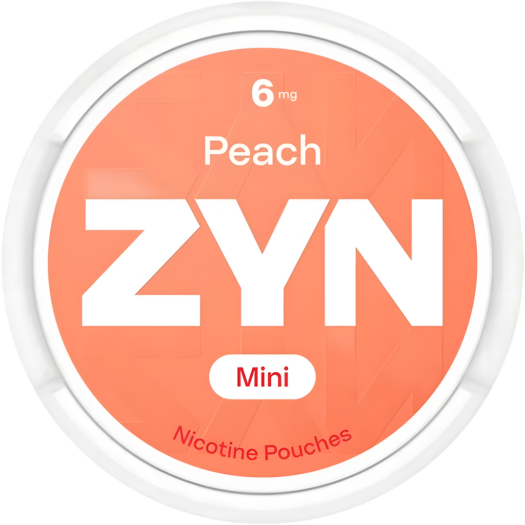 ZYN Peach Mini Nicotine Pouches (5 Pack)