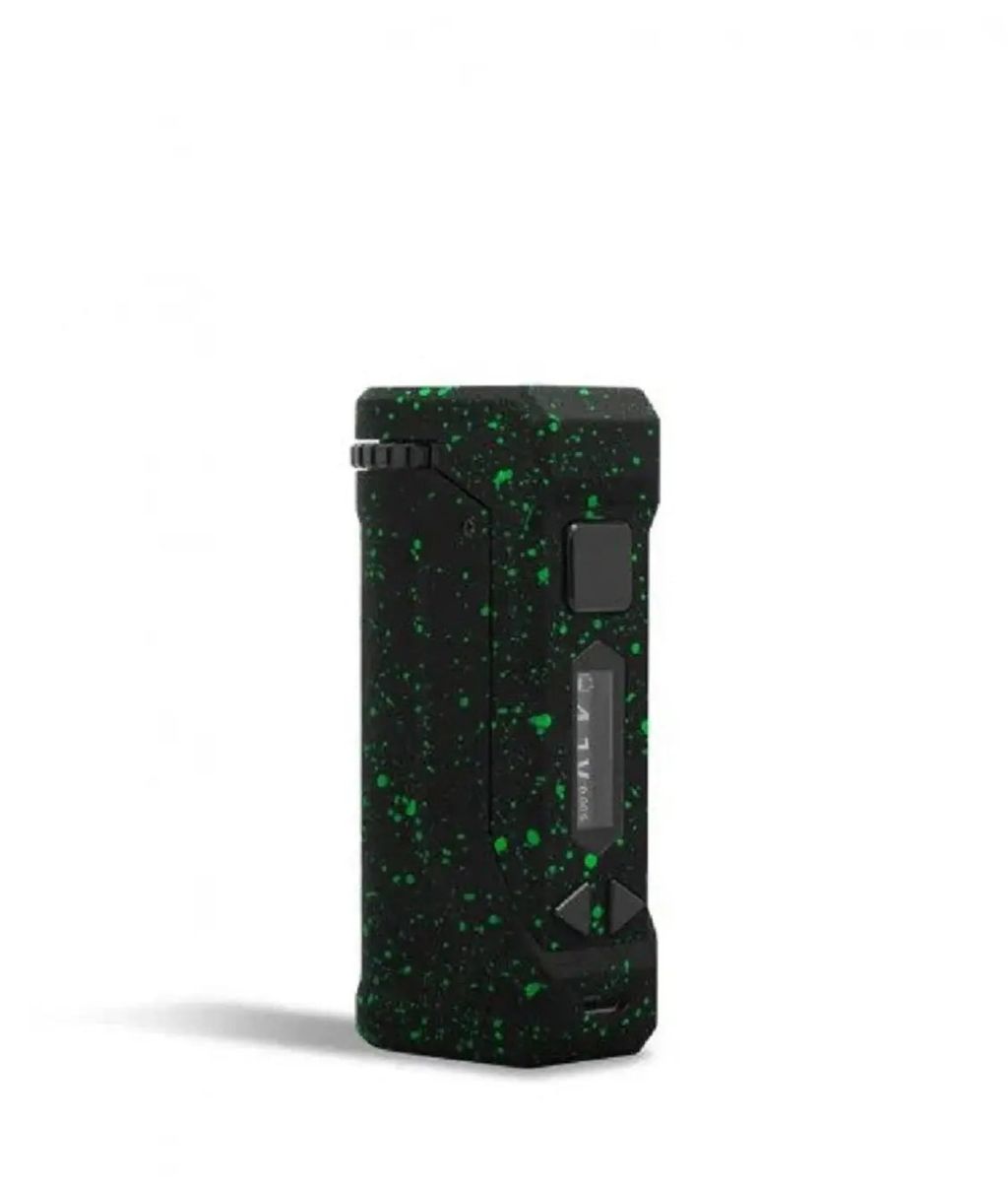 Black Green Splatter